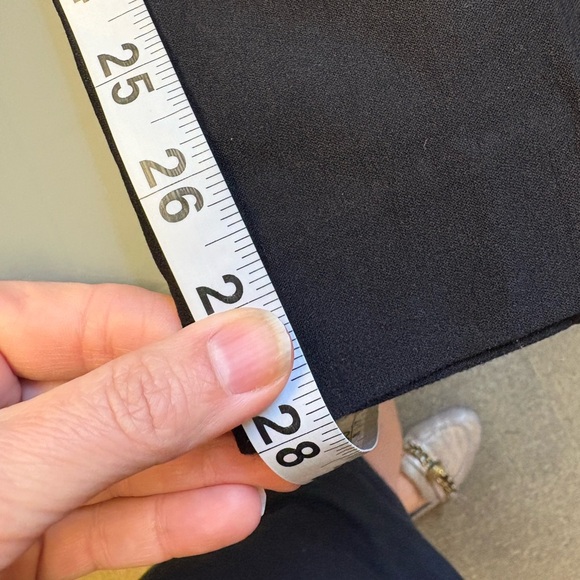 Anne Klein Black Slim pull on high rise Legging pants Elastic Waistband size XL - Picture 13 of 14